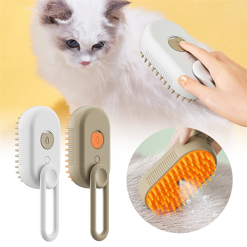 Escova  Elétrica com vapor para Cães e Gatos